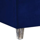 Meridian Furniture Candace Velvet King Bed - Bedroom Beds