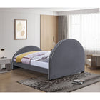 Meridian Furniture Brody Velvet Full Bed - Bedroom Beds