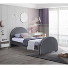 Meridian Furniture Brody Velvet Twin Bed - Bedroom Beds