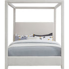 Meridian Furniture Emerson Linen Fabric King Bed - Bedroom Beds