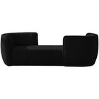 Meridian Furniture Hilton Boucle Fabric Chaise Lounge - Sofas