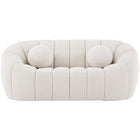 Meridian Furniture Elijah Boucle Fabric Loveseat - Loveseats