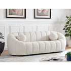 Meridian Furniture Elijah Boucle Fabric Sofa - Sofas