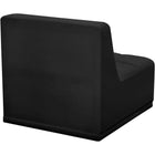 Meridian Furniture Relax Velvet Modular Armless Chair - Chairs