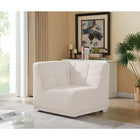 Meridian Furniture Relax Velvet Modular Corner Chair - Sofas