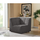 Meridian Furniture Relax Velvet Modular Corner Chair - Sofas
