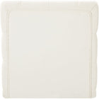 Meridian Furniture Tuft Velvet Modular Armless Chair - Chairs