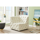 Meridian Furniture Tuft Velvet Modular Corner Chair - Chairs