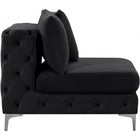 Meridian Furniture Tremblay Velvet Modular Armless Chair - Chairs