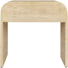 Meridian Furniture Cresthill Nightstand - White Oak - Nightstand