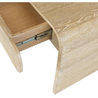 Meridian Furniture Cresthill Nightstand - White Oak - Nightstand