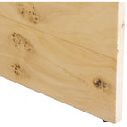 Meridian Furniture Cresthill Nightstand - Natural Burl - Nightstand