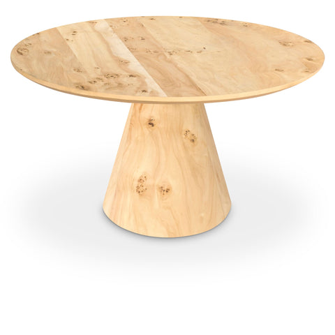 Meridian Furniture Linette Dining Table - Burl Finish - Dining Tables