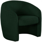 Meridian Furniture Acadia Boucle Fabric Accent Chair - Green - Chairs