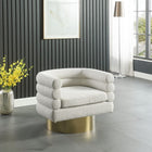 Meridian Furniture Tessa Boucle Fabric Accent Chair - Chairs