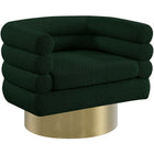 Meridian Furniture Tessa Boucle Fabric Accent Chair - Green - Chairs