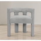Meridian Furniture Athena Boucle Fabric Accent | Dining Chair - Chairs