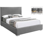 Meridian Furniture Crosby Linen King Bed - Bedroom Beds