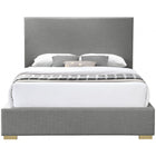 Meridian Furniture Crosby Linen King Bed - Bedroom Beds
