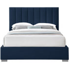 Meridian Furniture Pierce Linen Full Bed - Bedroom Beds