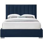 Meridian Furniture Pierce Linen Queen Bed - Bedroom Beds