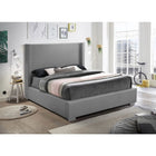 Meridian Furniture Royce Linen King Bed - Bedroom Beds