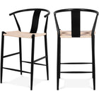 Meridian Furniture Beck Stool - Black - Stools