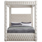 Meridian Furniture Royal Velvet Queen Bed - Bedroom Beds