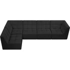 Meridian Furniture Relax Velvet Modular Sectional Sec5A - Sofas