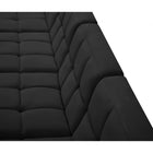 Meridian Furniture Relax Velvet Modular Sectional Sec6A - Sofas