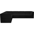 Meridian Furniture Relax Velvet Modular Sectional Sec6A - Sofas
