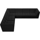 Meridian Furniture Relax Velvet Modular Sectional Sec6A - Sofas
