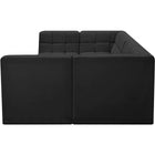 Meridian Furniture Relax Velvet Modular Sectional Sec6B - Sofas
