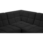 Meridian Furniture Relax Velvet Modular Sectional Sec8A - Sofas