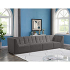 Meridian Furniture Relax Velvet Modular 128 Sofa - Sofas