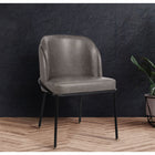 Meridian Furniture Jagger Faux Leather Dining Chair - Dining Chairs