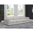 Meridian Furniture Beckham Linen Polyester Modular 114 Sofa S114A - Sofas