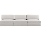 Meridian Furniture Beckham Linen Polyester Modular 114 Sofa S114B - Sofas
