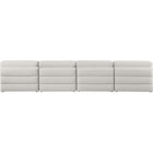Meridian Furniture Beckham Linen Polyester Modular 152 Sofa S152B - Sofas