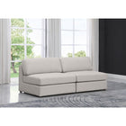 Meridian Furniture Beckham Linen Polyester Modular 76 Sofa S76B - Sofas