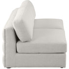 Meridian Furniture Beckham Linen Polyester Modular 76 Sofa S76B - Sofas