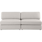 Meridian Furniture Beckham Linen Polyester Modular 76 Sofa S76B - Sofas