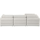 Meridian Furniture Beckham Linen Polyester Modular Sectional 4A - Sofas