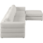 Meridian Furniture Beckham Linen Polyester Modular Sectional 5A - Sofas