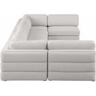 Meridian Furniture Beckham Linen Polyester Modular Sectional 6B - Sofas