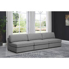 Meridian Furniture Beckham Linen Polyester Modular 114 Sofa S114B - Sofas