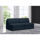 Meridian Furniture Beckham Linen Polyester Modular 76 Sofa S76B - Sofas
