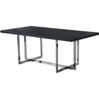 Meridian Furniture Elle Chrome Dining Table - Dining Tables