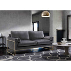 Meridian Furniture Mila Velvet Sofa - Sofas