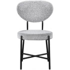 Meridian Furniture Allure Boucle Fabric Dining Chair - Dining Chairs